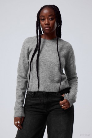 Weekday Ayla Swetry Szare | YSZG6196