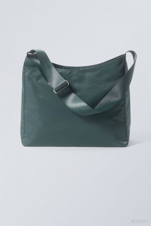 Weekday Carry Bag Ciemny Turkusowe | CASM3788