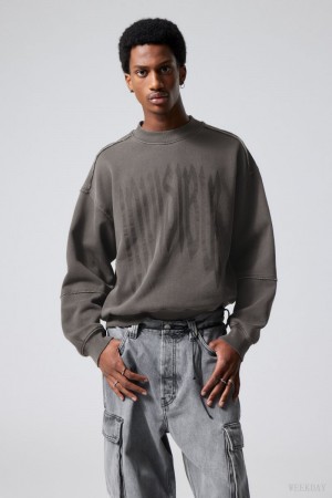 Weekday Liam Sweatshirt Invisible | TVLF1931