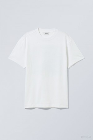 Weekday Oversized Grafiką Printed T-shirt Busy Print | KSEB9001