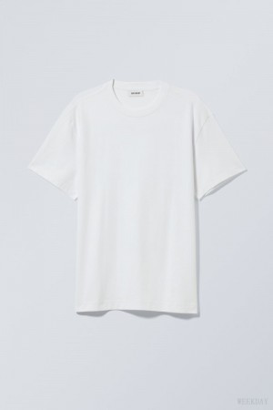 Weekday Oversized Grafiką Printed T-shirt Alien Dance Club | QPIO4332