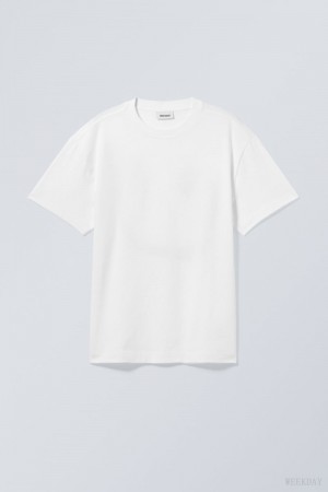 Weekday Oversized Grafiką Printed T-shirt Drippy Smiley | WFTK4925