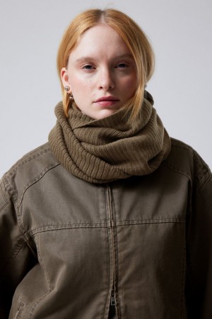 Weekday Tube Scarf Ciemny | UGSY1880